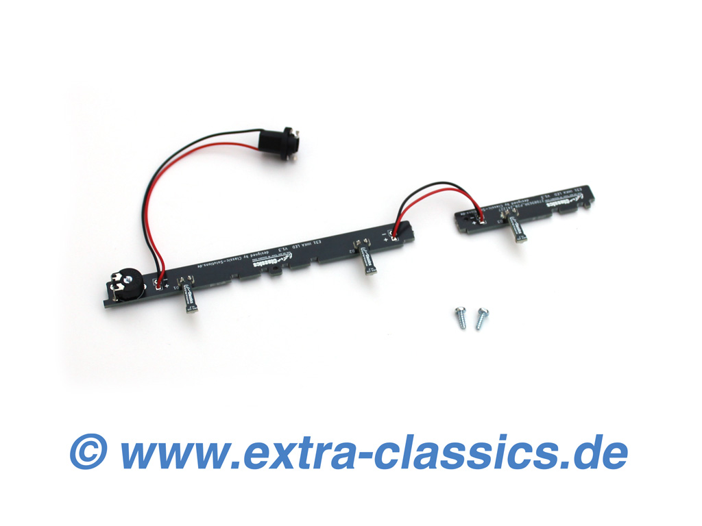 Klimabedienteil Beleuchtung LED Umbau-Satz passend für 8er BMW E31 IHKA 840i 850i csi Alpina